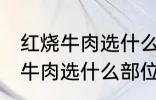 红烧牛肉选什么部位的牛肉 制作红烧牛肉选什么部位的牛肉